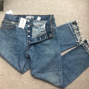 Re/done NWT Levi High rise Stovepipe
